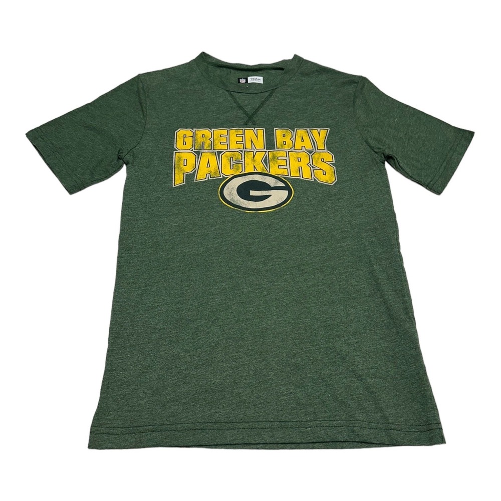 NWOT NFL Team Apparel Green Bay Packers NFL Short Sleeve T-Shirt Size S‎ Small